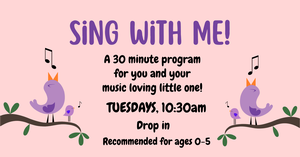 Sing With Me Drop-in
